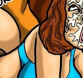 Rough interracial ass fuck for hot mom