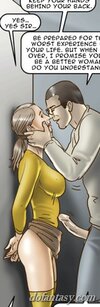 Submissive slut sucks dick in a public toilet. The Date With Fate By Erenisch.