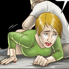Sexy girl cries as her perky ass is - BDSM Art Collection - Pic 2