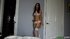 redhead white lingerie orally