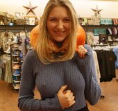 Hot teen reveals more of herself 