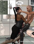 Busty slut wearing glasses doggystyled