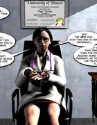 Aliens bound a young bitch