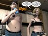 Two blondes' heated exchange 