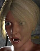 Angry aliens fucks tight pussy very rough