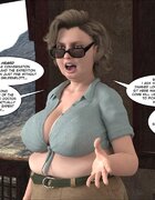 Arab terrorists capture busty milf and give her a gangbang