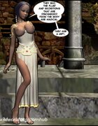 Elf girl and busty babe hook up