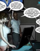Big tits woman in intriguing situations