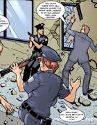 Police face mayhem and criminal preggo