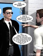 Big-boobed blonde in the buff 