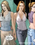 Sex-crazed dame rides dick in bed 