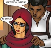 Handsome Indian comforts a cute doll 