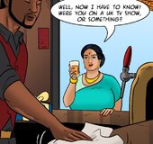 Handsome bartender intrigues Indian MILF