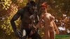 Wolf gets his way with Little Red Riding Hood
