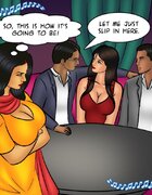 Jealousy erupts in an Indian nightclub 