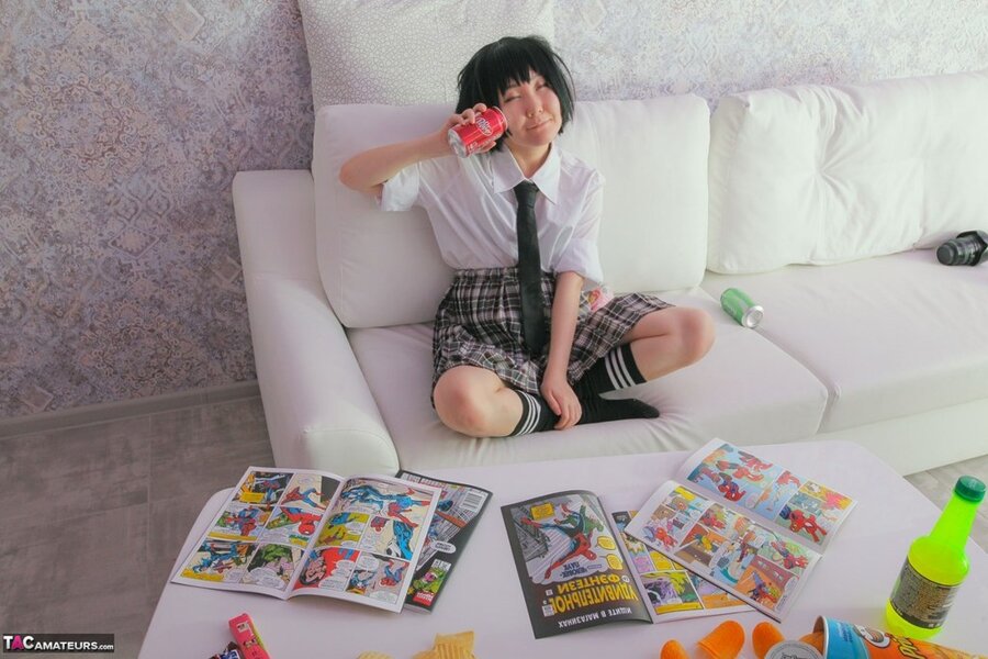 Asian schoolgirl uniform - XXXonXXX - Pic 1