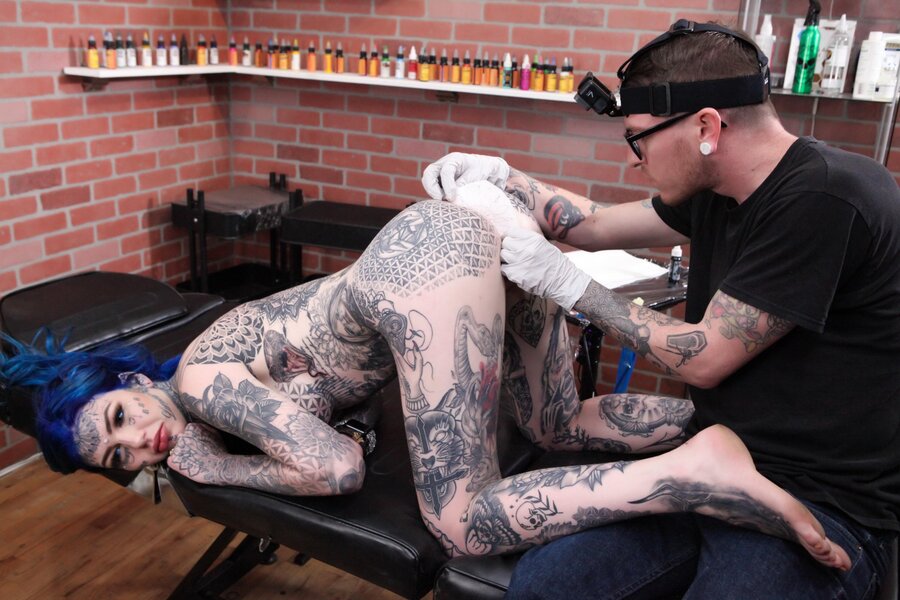 Butthole tattoo - XXXonXXX - Pic 2