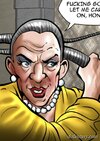 Old wife whips her husband’s sexy slave. Tiger Jane By Cagri.