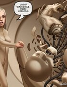 Gorgeous babe bashes a robot. The Proto 3 By Ferres.