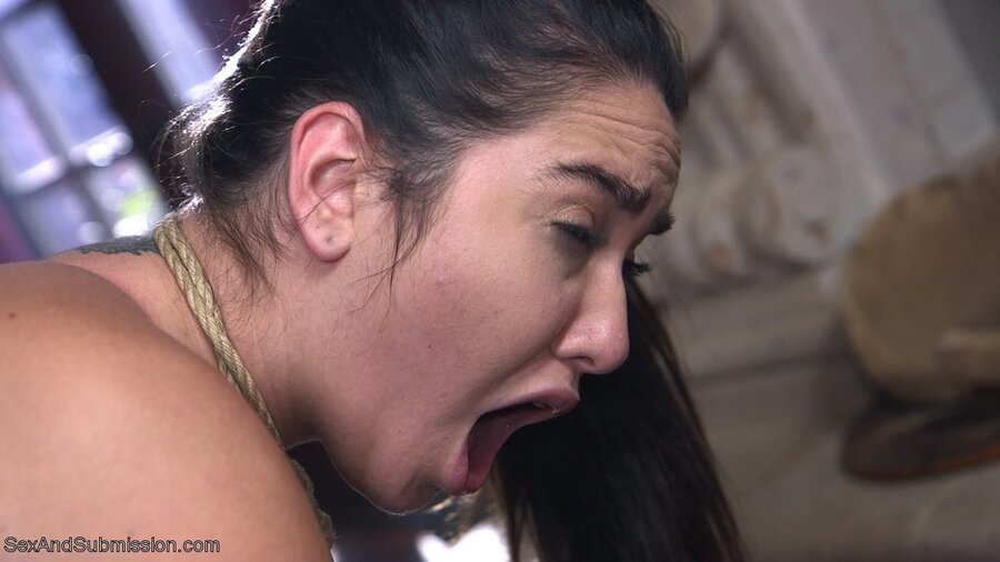 Busty clean brunette gets fucked rough - XXX Dessert - Picture 6