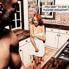 Post-sex breakfast cooked for shocked - BDSM Art Collection - Pic 4
