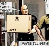 Sinister gent gets BDSM equipment delivered. Collector By Arctoss.