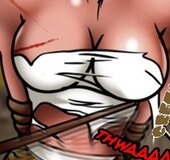 Painful caning for scrumptious slave girl. Cidade Do Diabo 3 By Lesbi