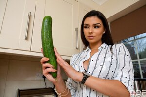 Big Cucumber Tits - Cucumber Porn Pics at PornPicturesHQ.com