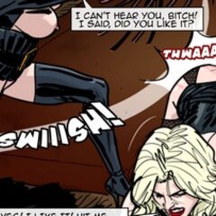 Domme smacks a sexy slave’s hot - BDSM Art Collection - Pic 2