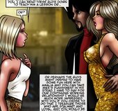 Dom hits hot doll’s sexy pussy with a stick. Cidade Do Diabo 3 By Lesbi