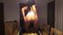 Big-ass brunette takes a toy in her anus