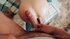 Naked blonde anal fucked in the bedroom