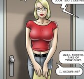 Blonde made to strip during interview. Reckless By Erenisch.