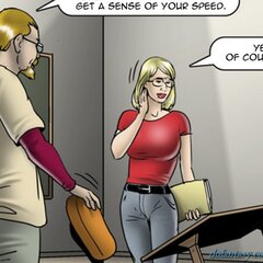Skilled comic artist feels shocked by - BDSM Art Collection - Pic 1