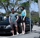 Nervous american stepmom creampied by son