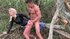 Blonde fucked rough outdoor