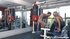 Sexy young blonde sex in the gym
