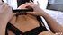 MILF sucks breasts and rubs twat 