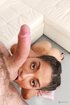 Tanned wet teen deep throated