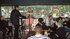 Amazing russian milf public gangbang