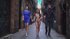 Slutty nude milf public humiliation