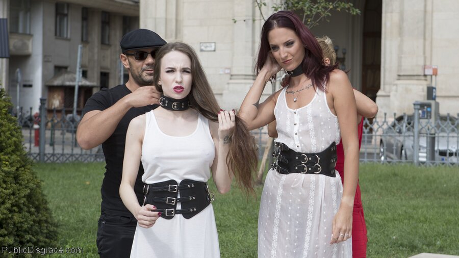 Athletic european teen public humiliation - XXX Dessert - Picture 1