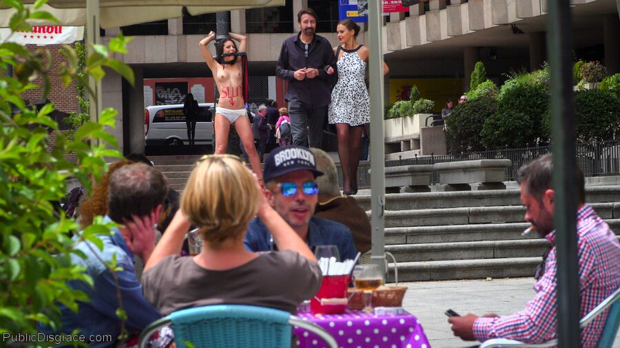 Beautiful spaniard sub extreme public sex - XXX Dessert - Picture 5