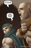 Servant makes promises to his queen. World Fist By Ferres.