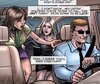 Women experience a frightening car ride. Group X Part 1: Fall From Grace