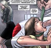 Captured woman’s big boobs exposed in public. Group X Part 1: Fall From