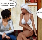 Big-chested beauty in need of cheering up