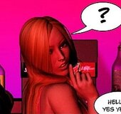 Black man hits on hotties in the club