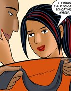 Cute teen Indian kisses bf before class