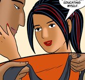 Cute teen Indian kisses bf before class